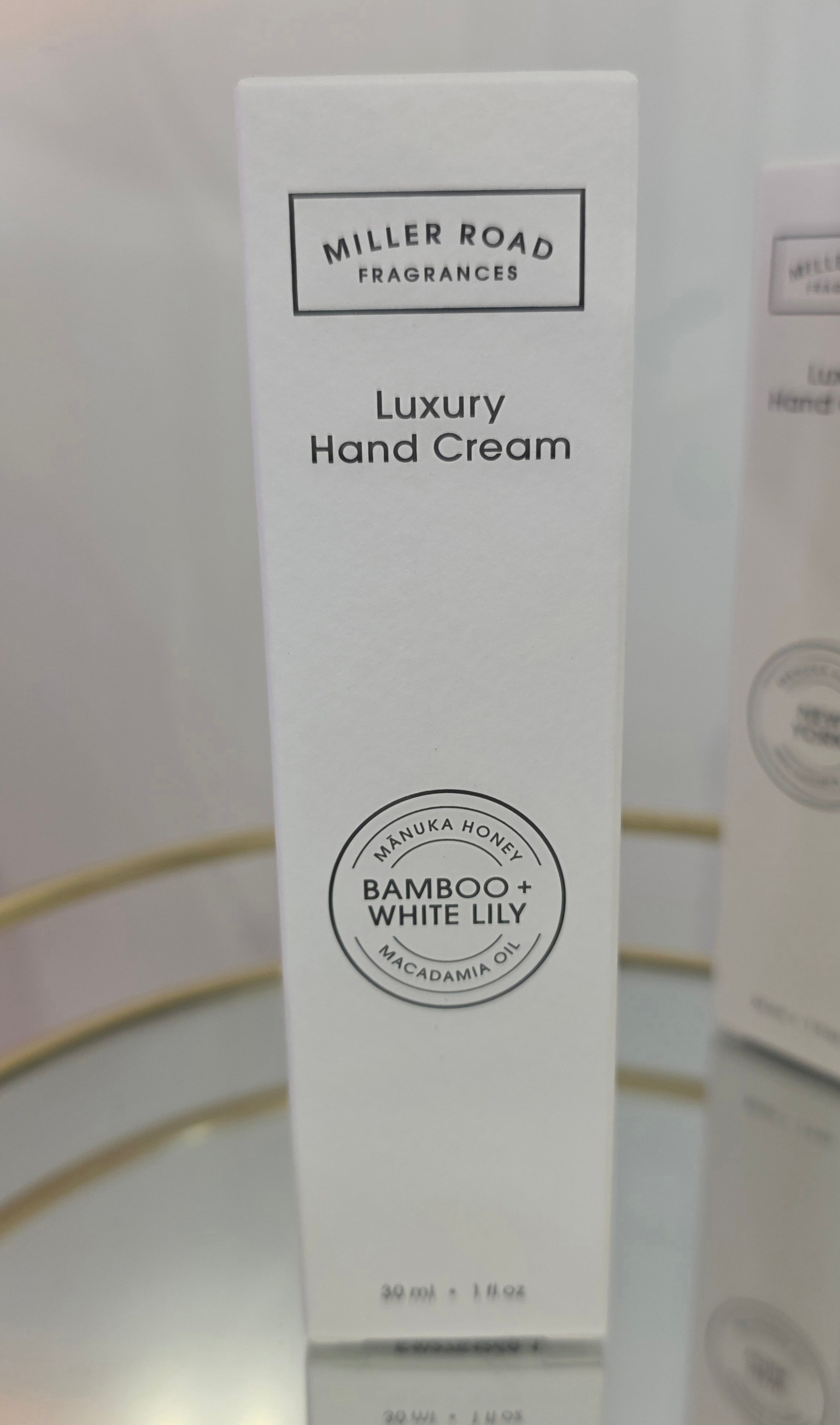 Miller Road Luxury Hand Cream 30ml - Bamboo & White Lily