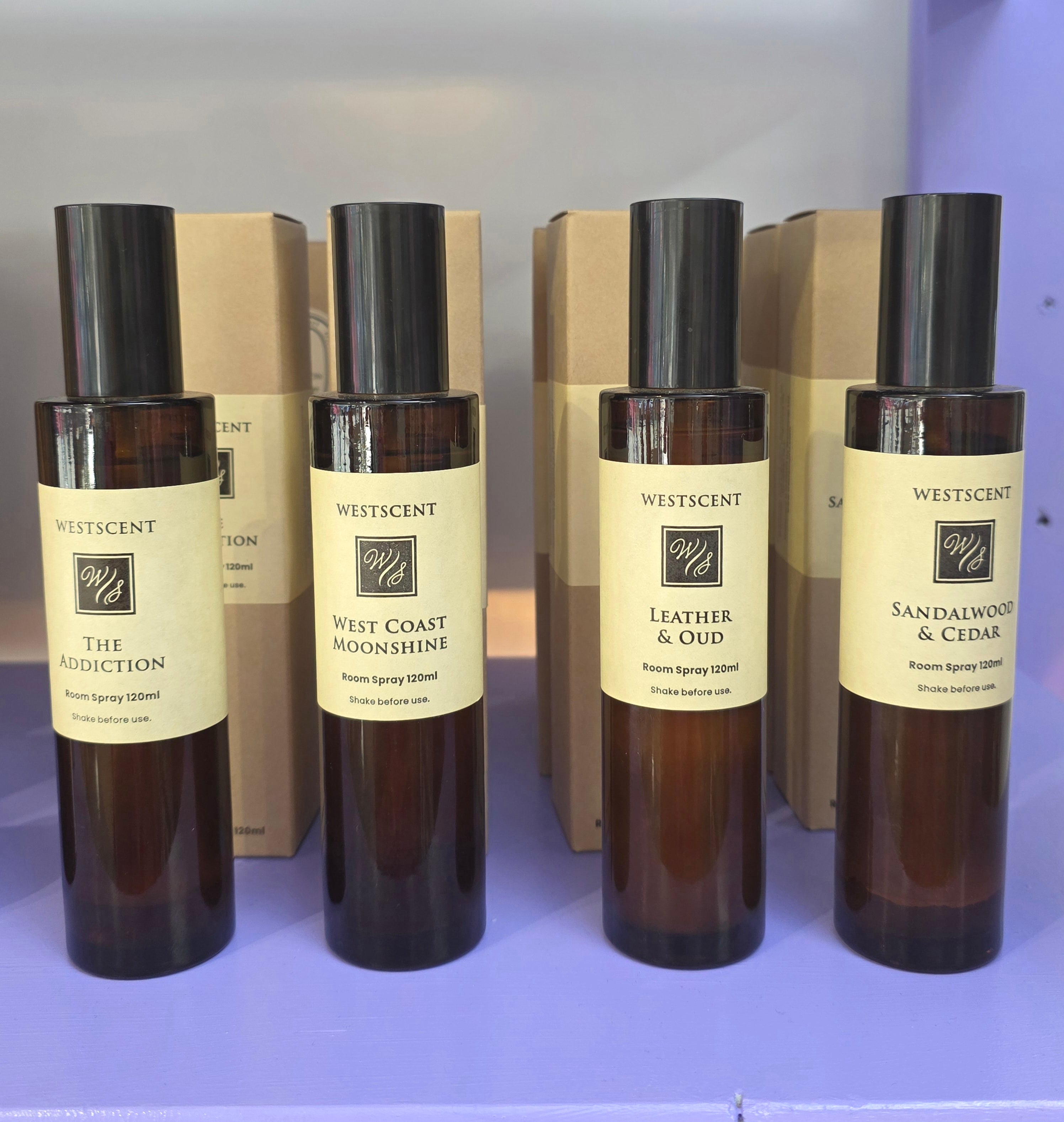 WestScent Room Spray 120ml - Sandalwood & Cedar
