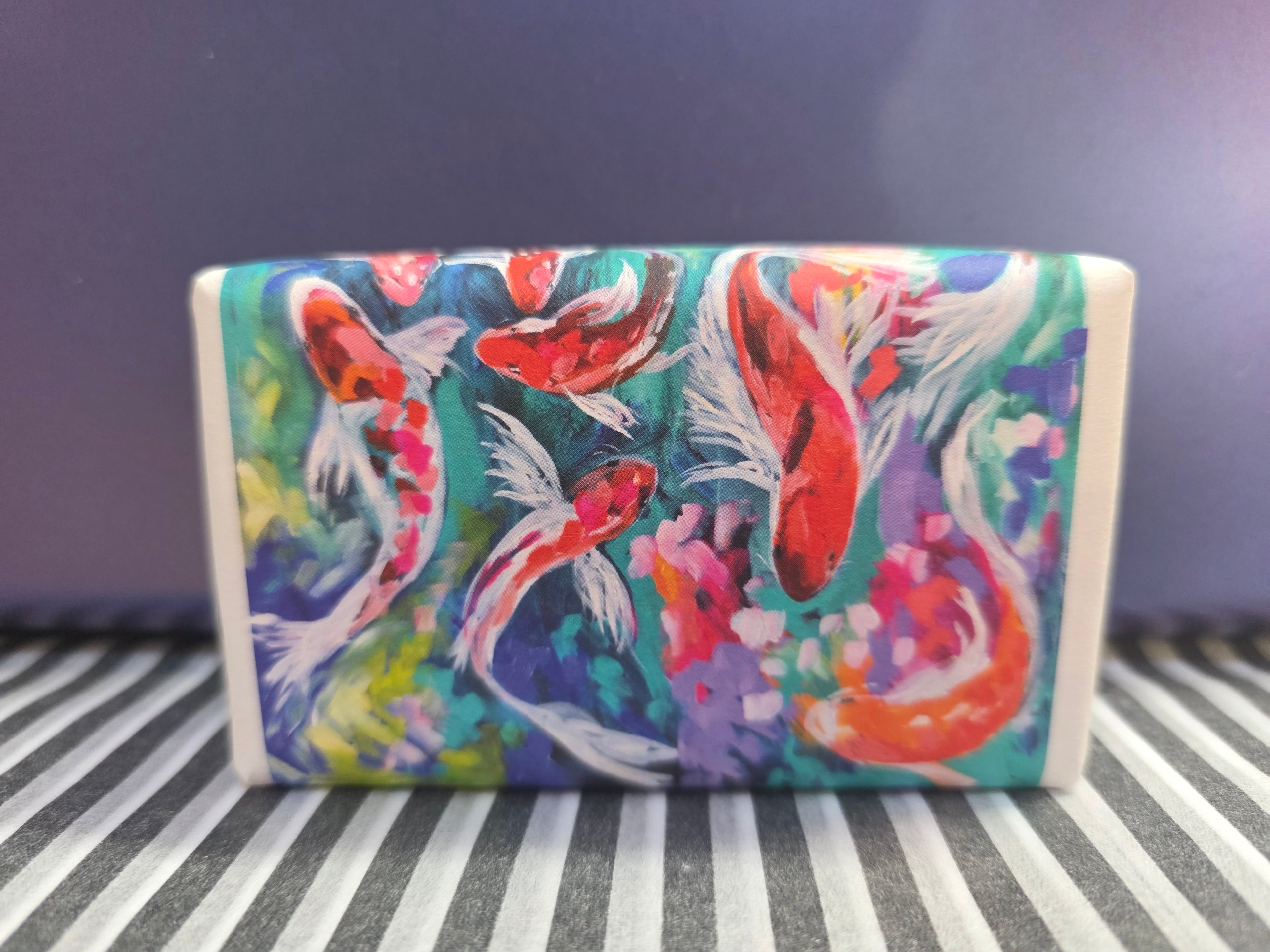 Huxter Wrapped Soap - Water Garden Fish