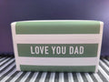 Huxter Wrapped Soap - Love You Dad