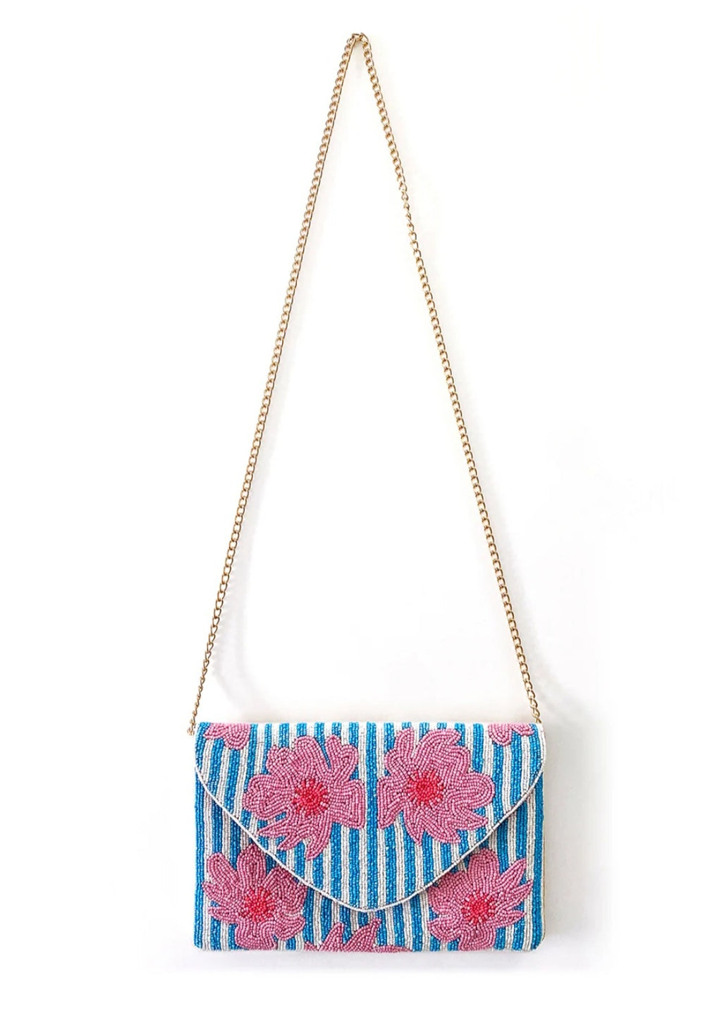 Dark Hampton Beaded Bag - Petite Fleur