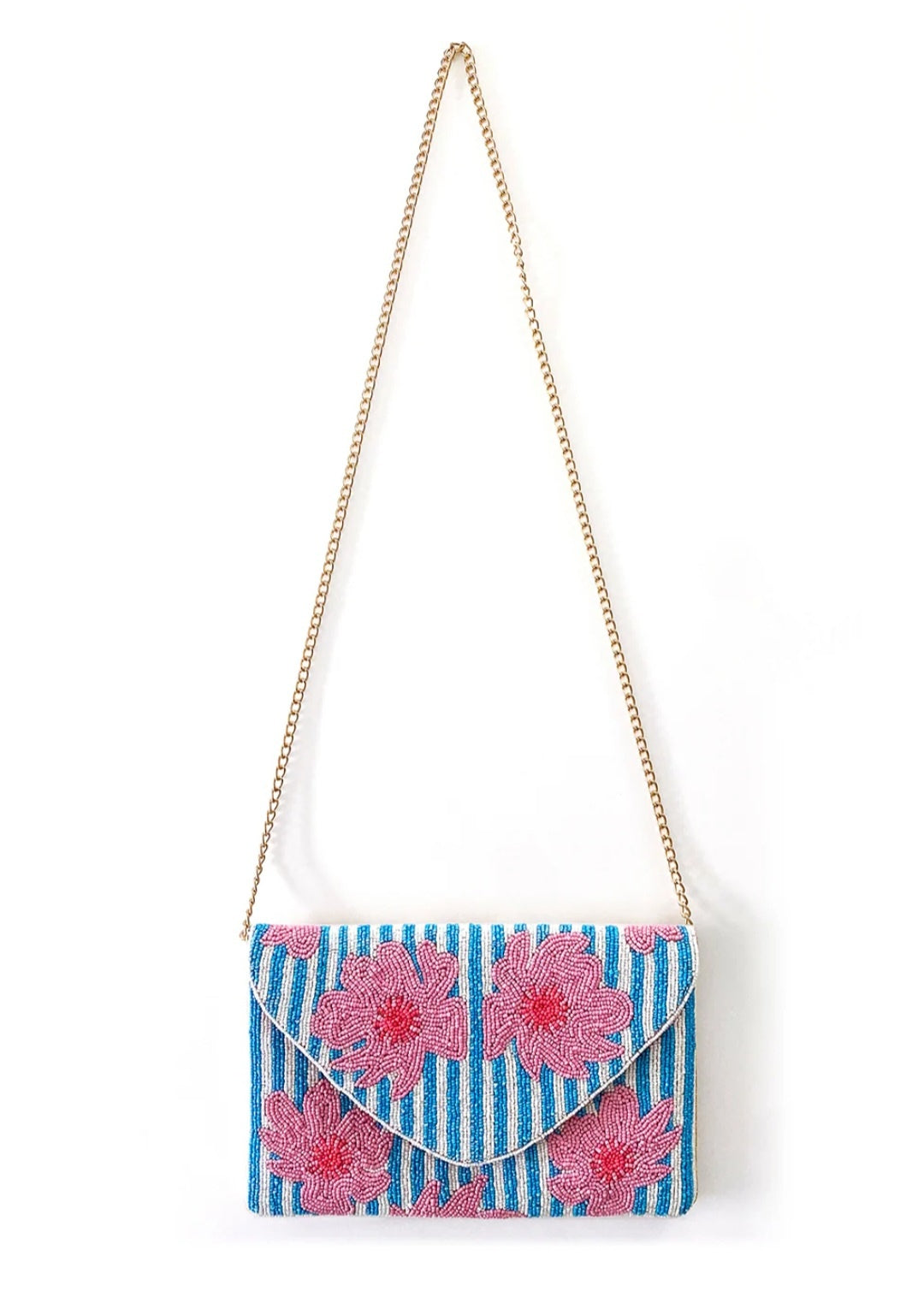 Dark Hampton Beaded Bag - Petite Fleur