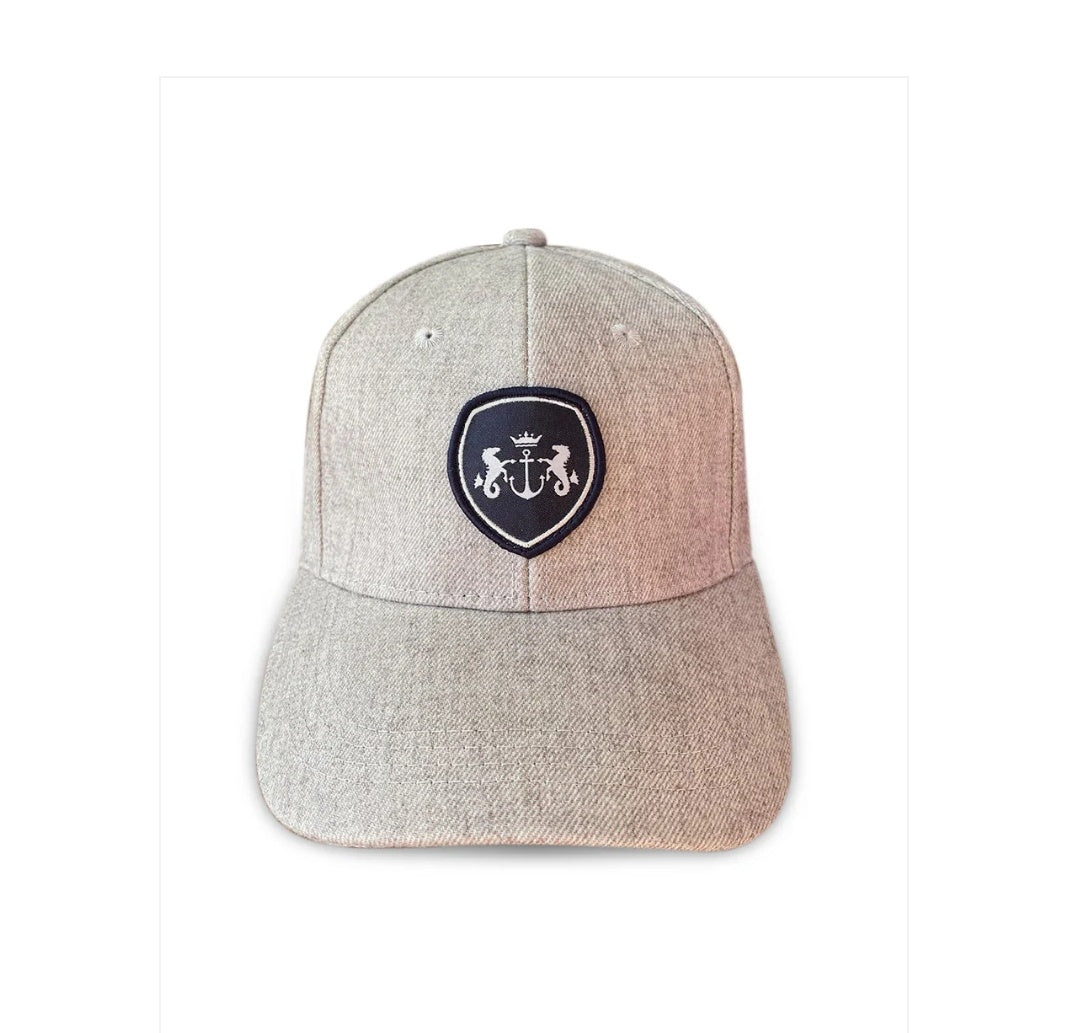 Dark Hampton - The Storm Grey Wool Blend Cap
