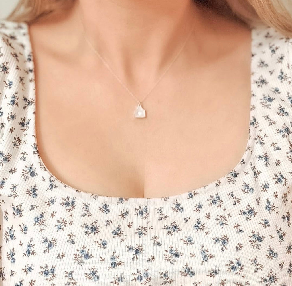 Western Edge - Mini Cattle Tag Necklace