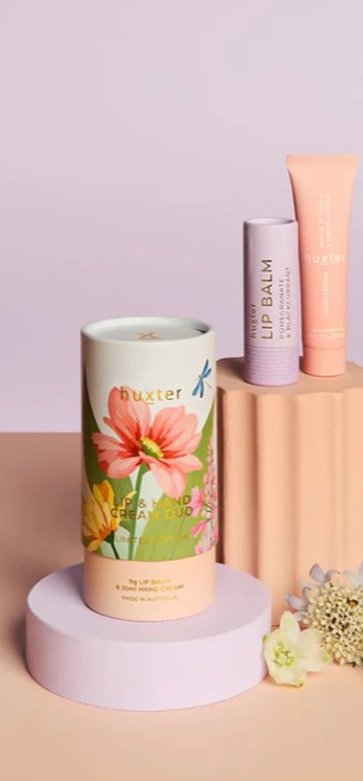 Huxter Lip Balm & Hand Cream Set