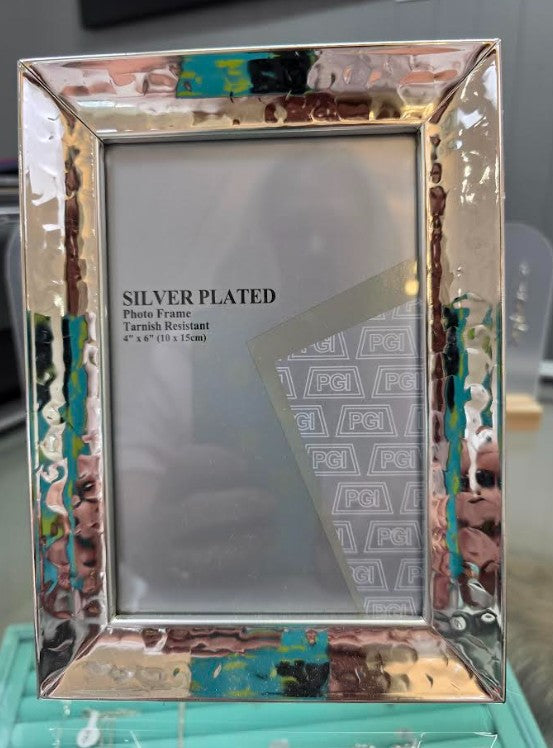 Photo Frame - Silver Plated 4x6" (10x15cm)
