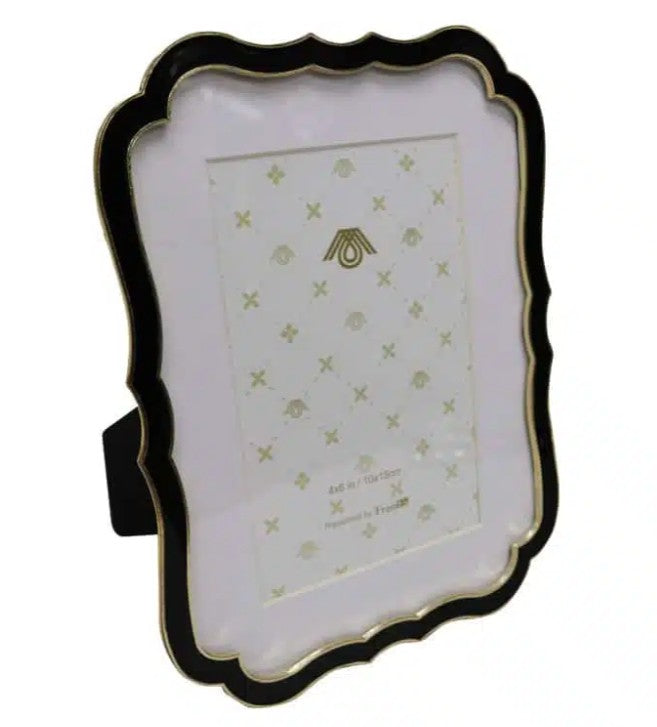Photo Frame - Black & Gold Dellis French Country 4x6" (10x15cm)