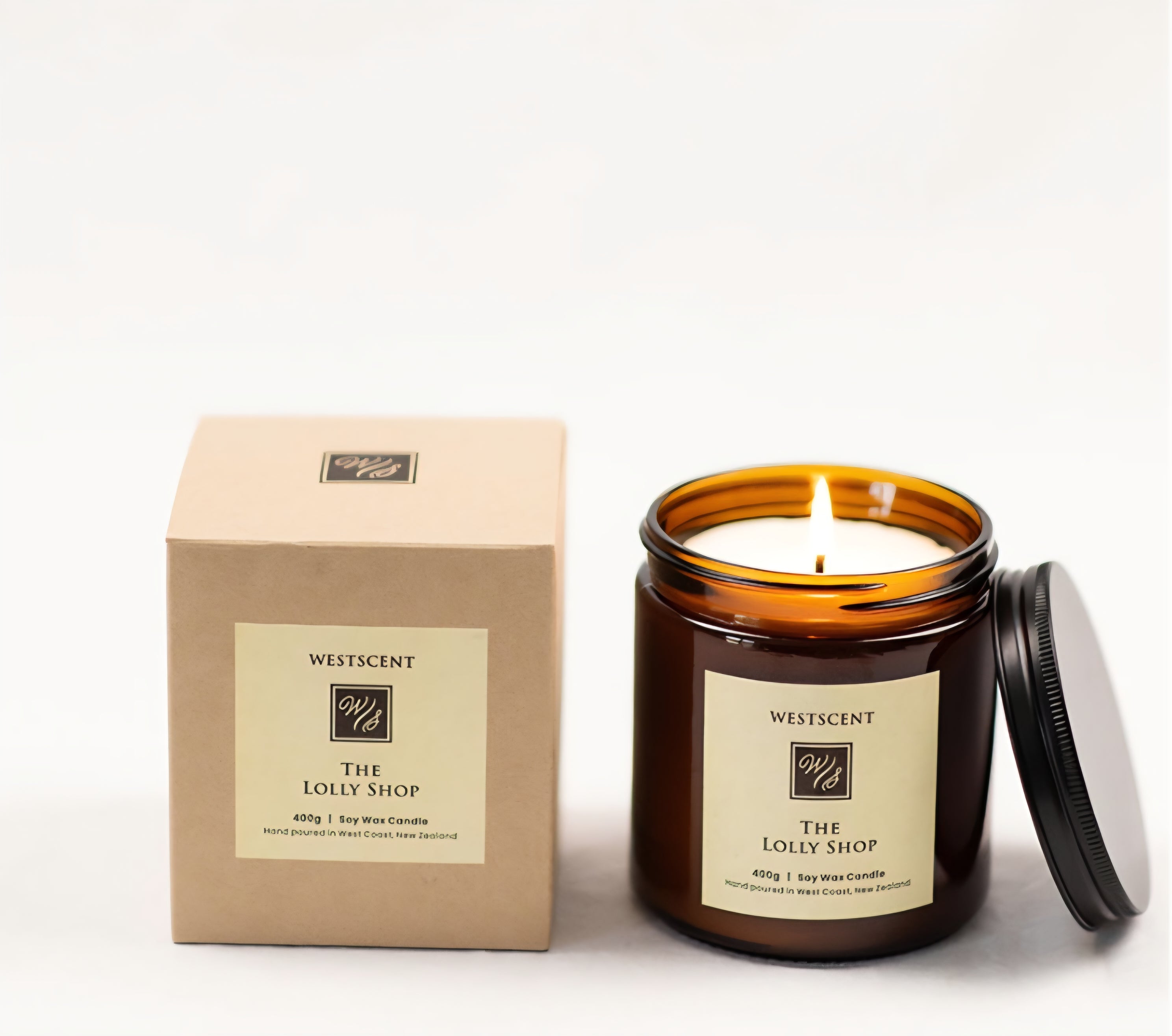 WestScent Soy Candle 100g - The Lolly Shop