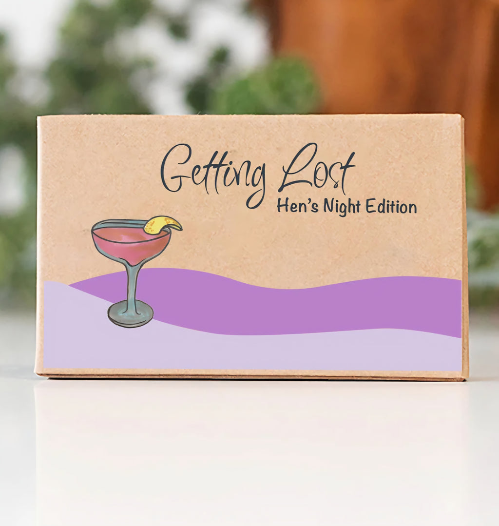 Getting Lost Adventure Game Cards - The Hen's Night Edition