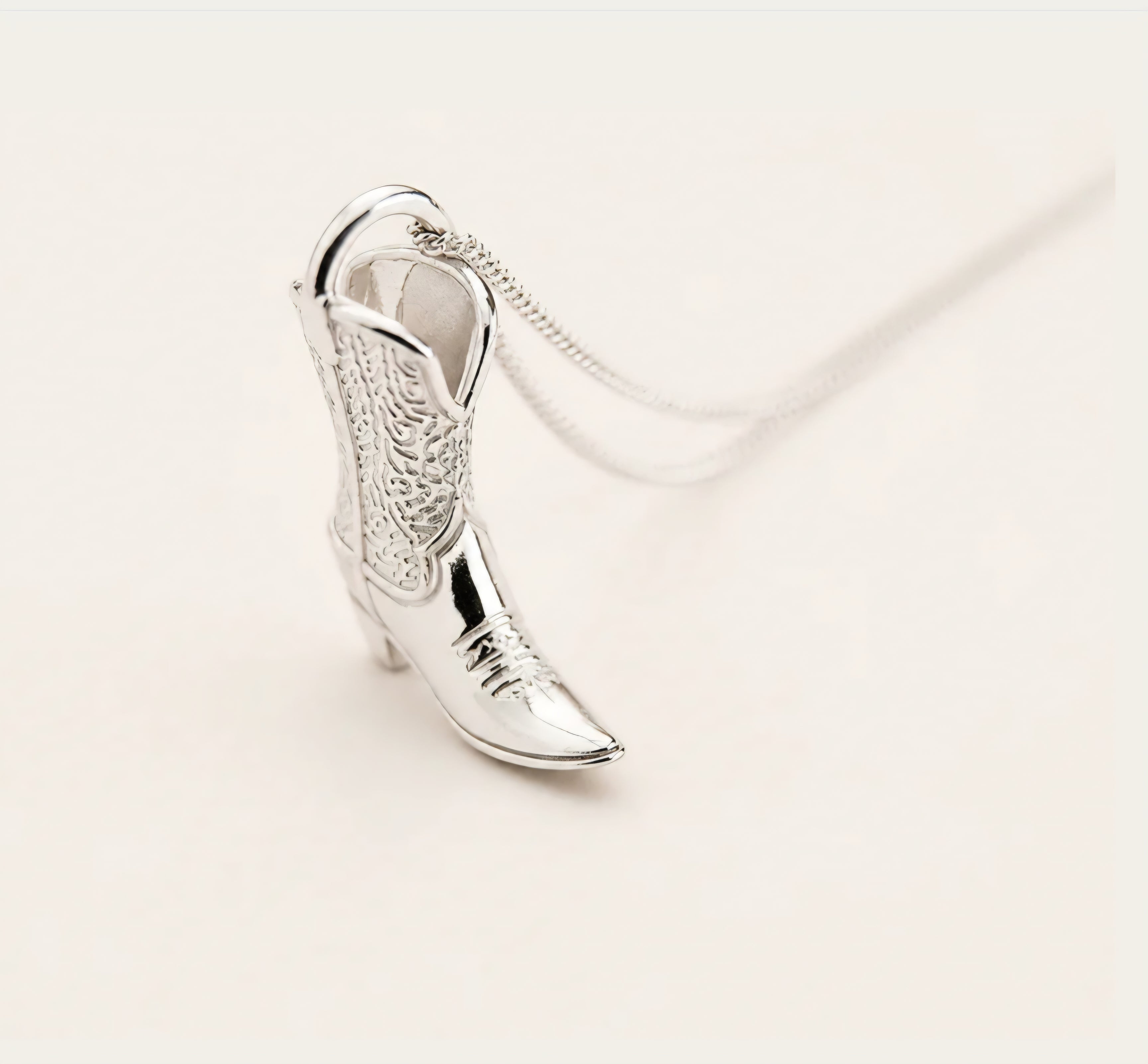 Western Edge - Darling Boot Necklace
