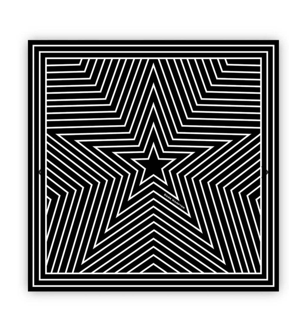 Dark Hampton - The Tait Silk Scarf