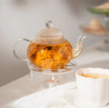 Better Tea Co -Glass Teapot warmer only