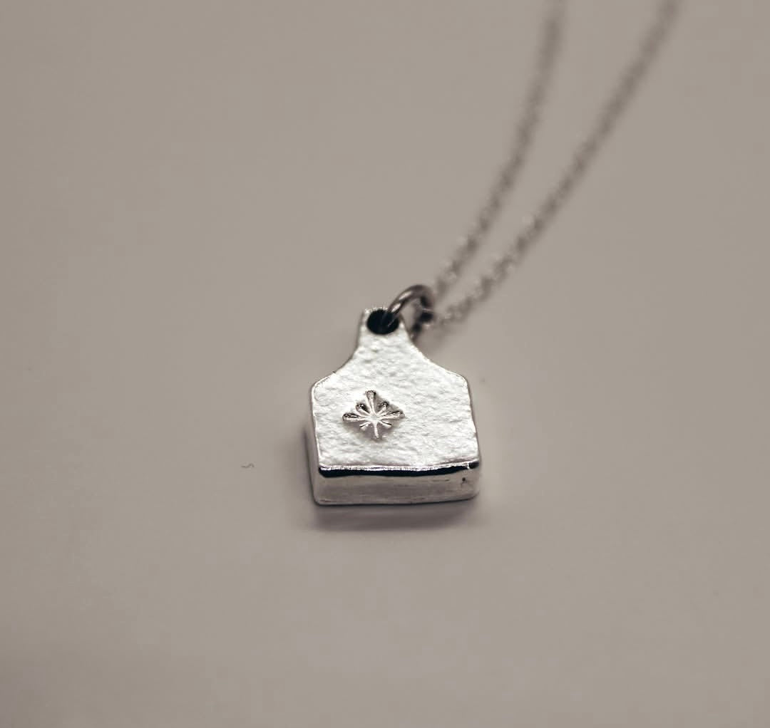 Western Edge - Mini Cattle Tag Necklace
