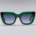 Happy to Sit on Your Face Sunglasses - Harlot Whore Emerald