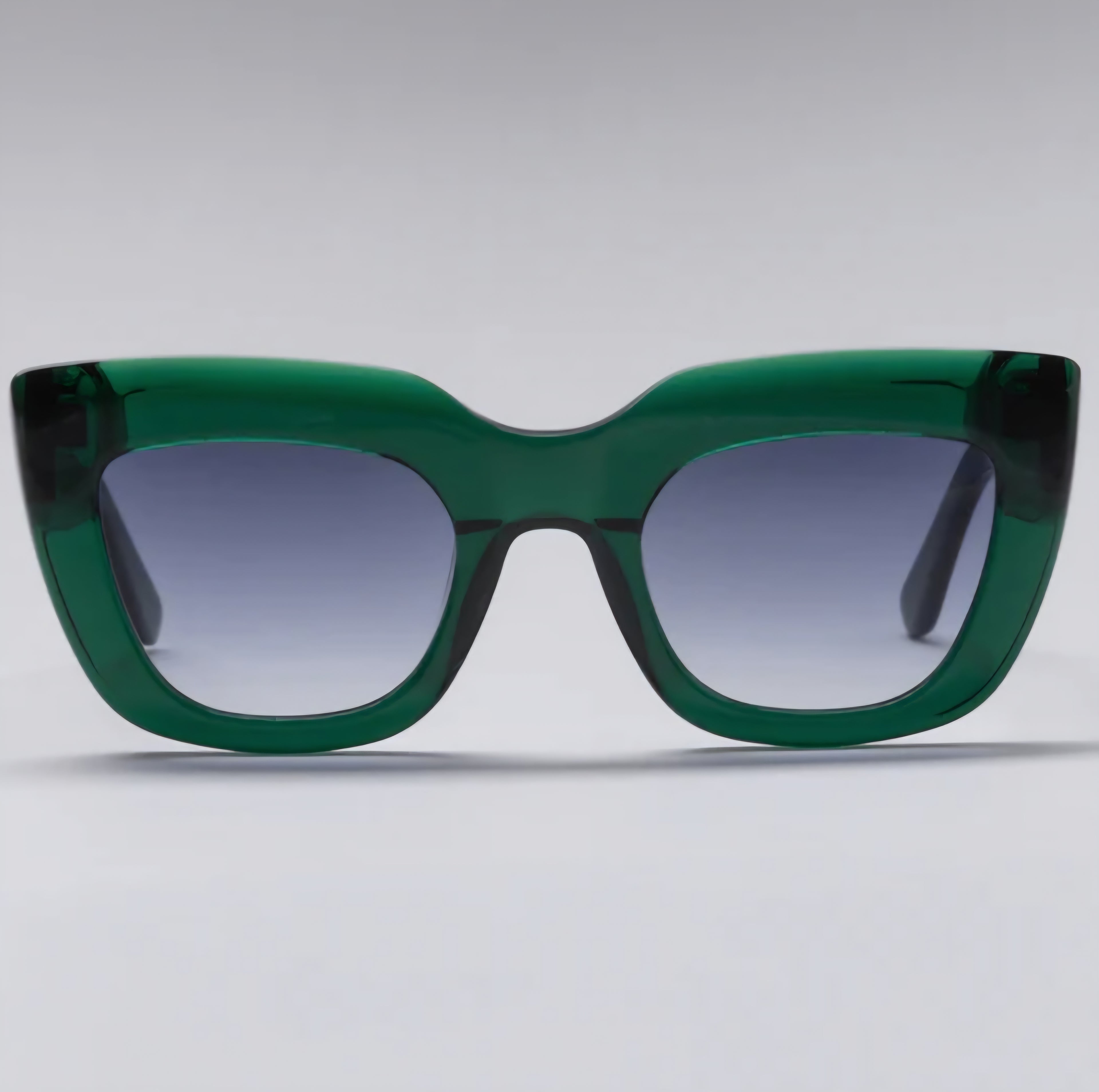 Happy to Sit on Your Face Sunglasses - Harlot Whore Emerald