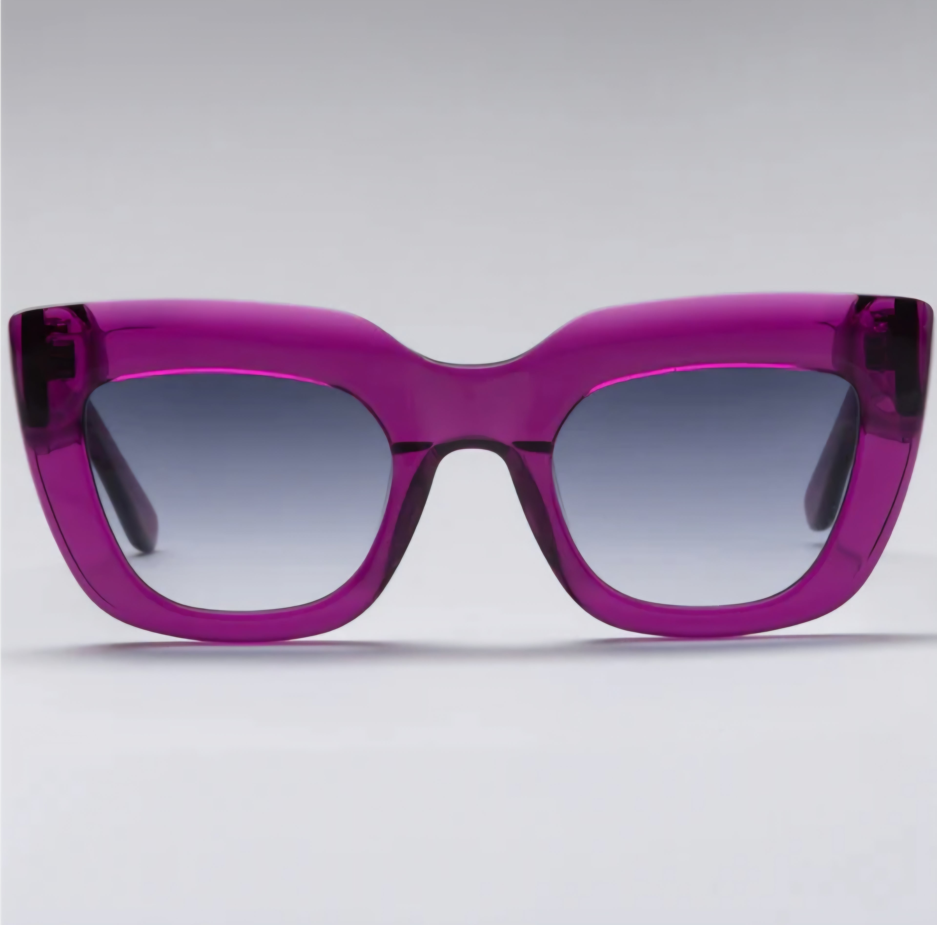 Happy to Sit on Your Face Sunglasses - Harlot Whore Purple Rain