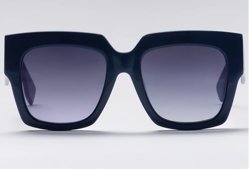 Happy to Sit on Your Face Sunglasses - Tyson Cobalt