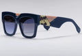 Happy to Sit on Your Face Sunglasses - Tyson Cobalt