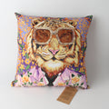 Le Forge Velvet Cushion - Tiger