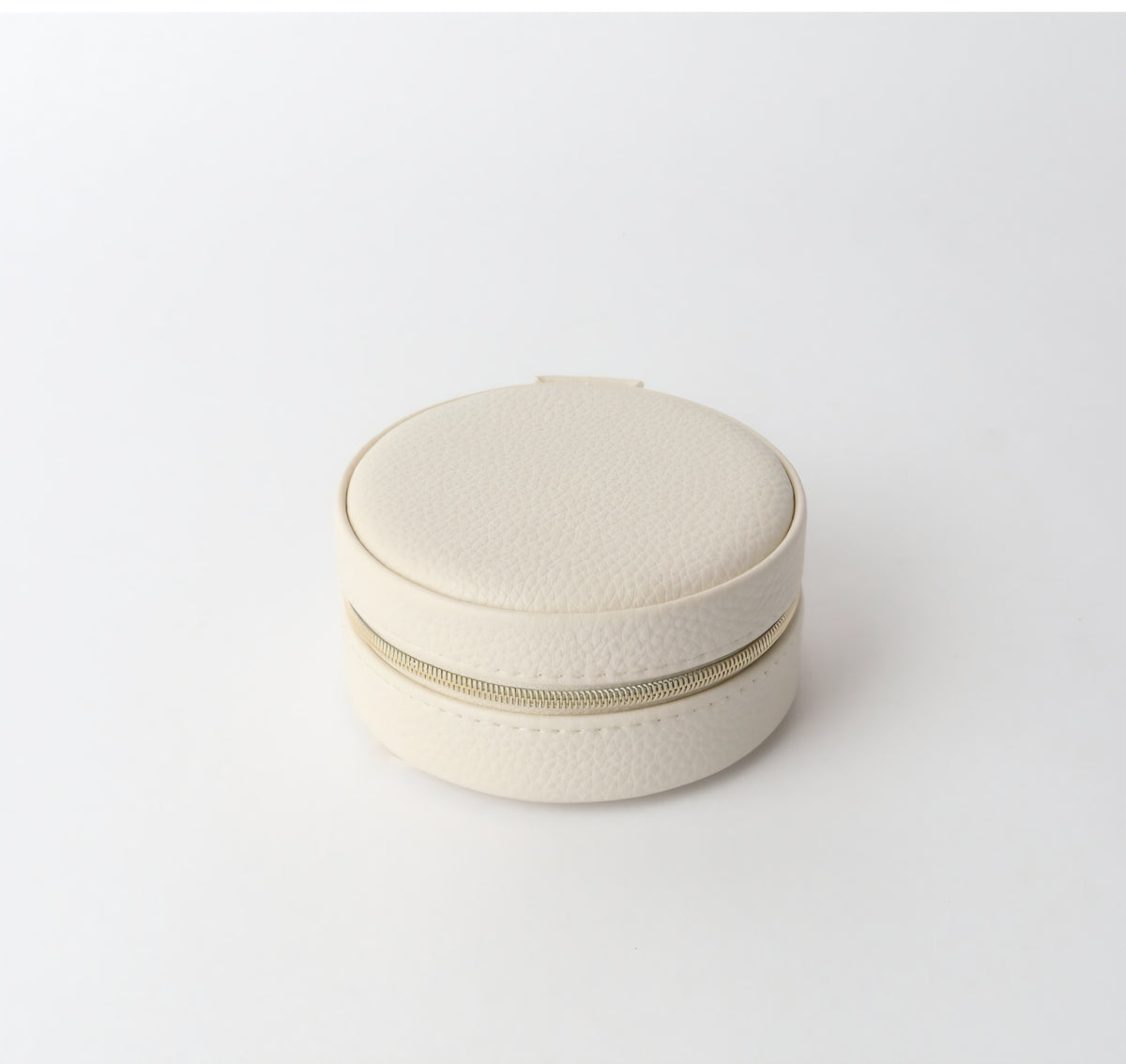 Le Forge Jewellery Travel Box Round - Beige