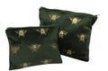 Velvet Bee Cosmetic Bag Set/2 - Green/Gold