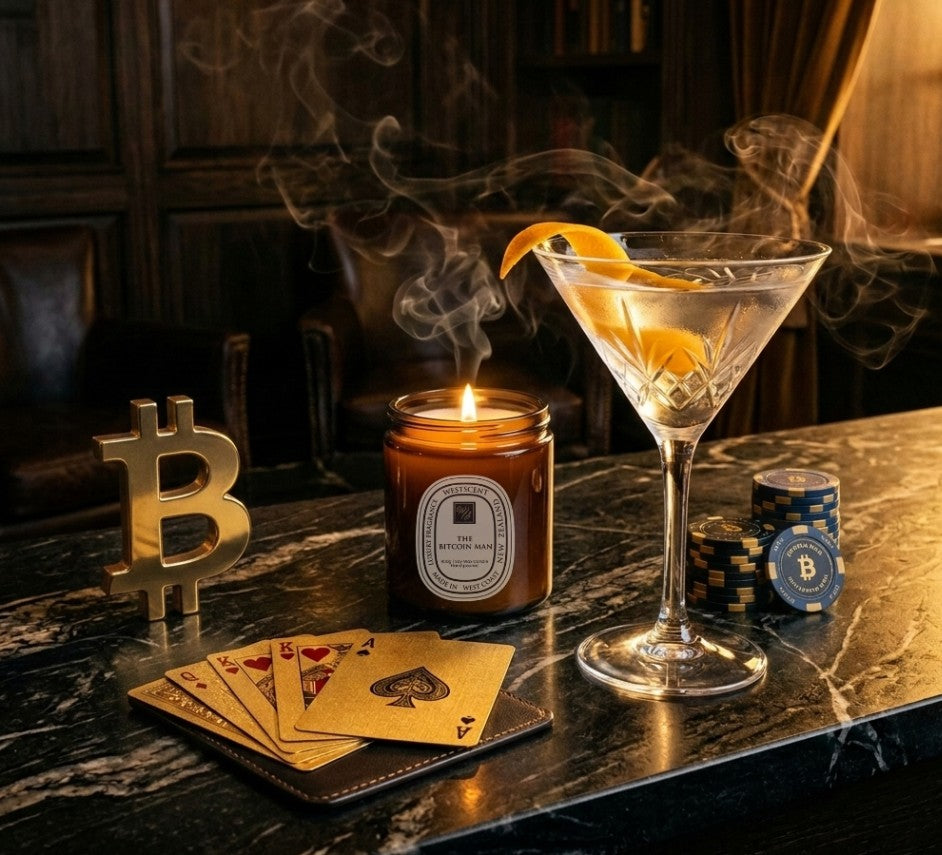 WeatScent Soy Candle 100g - The Bitcoin Man