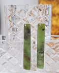 Kohatu Carving - NZ Pounamu Earrings